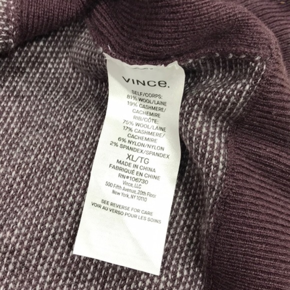 Vince Birdseye Crewneck Wool & Cashmere Sweater - Picture 7 of 7